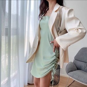 Summer Fashion Sleeveless Spaghetti Strap Dress